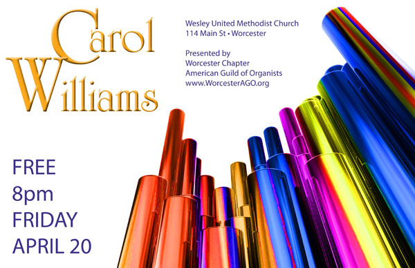 carol williams, organist